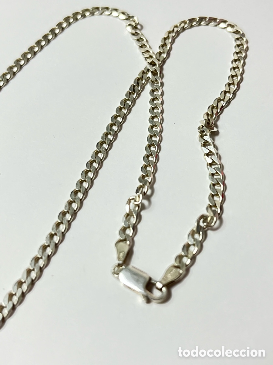 Joyeria: Cadena de plata barbada de caballero /CA360-2 - Foto 3
