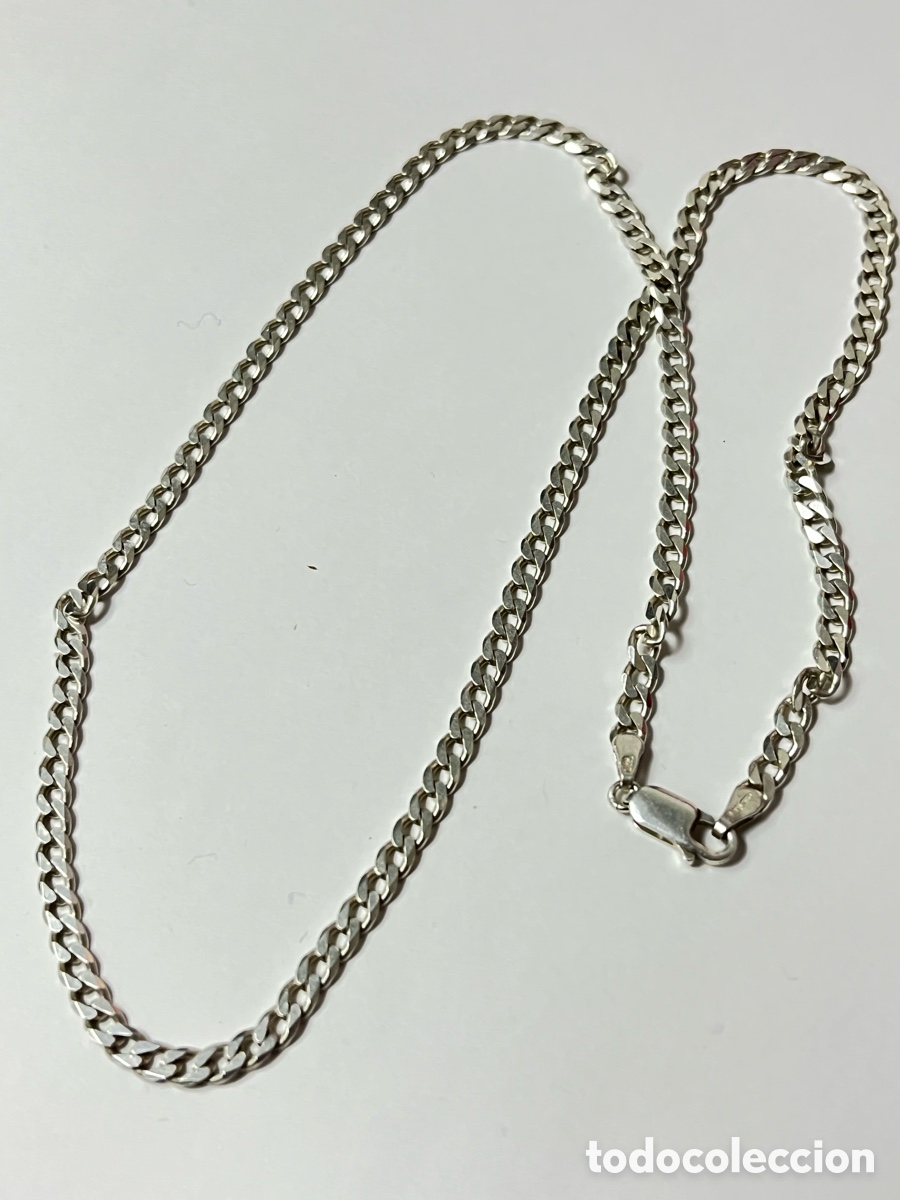 Joyeria: Cadena de plata barbada de caballero /CA360-2 - Foto 1