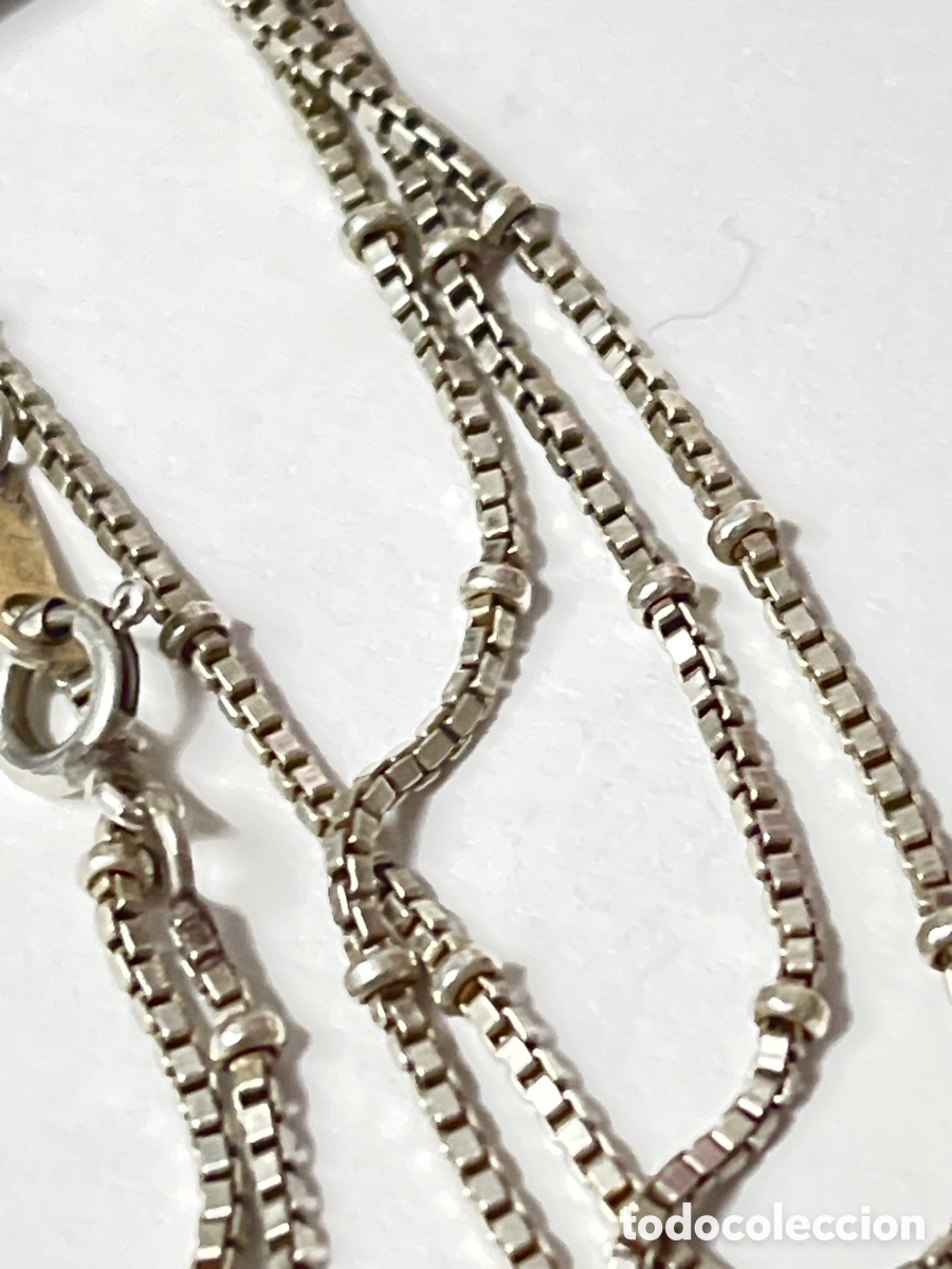 Joyeria: Cadena de plata de ley /CA89-4 - Foto 2