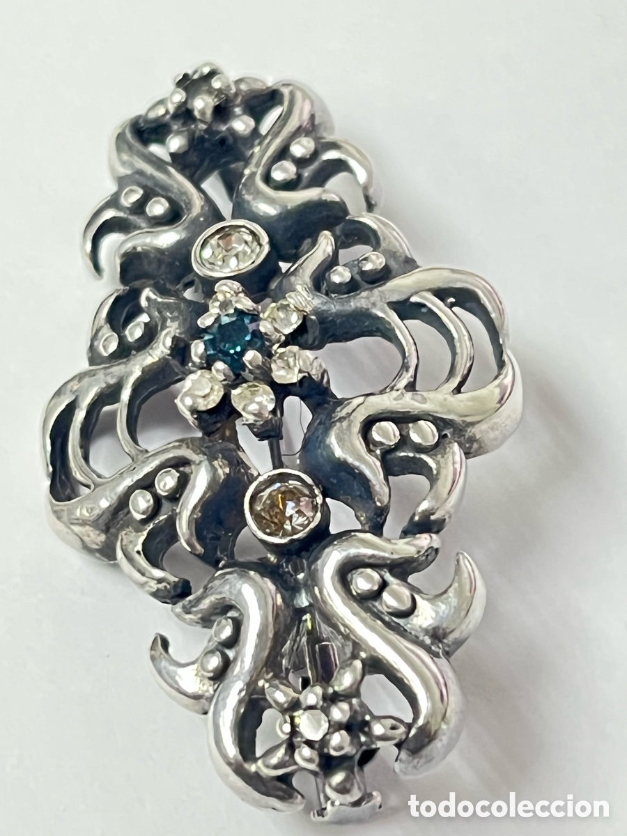 Joyeria: Broche Art Deco de plata / B212 - Foto 3