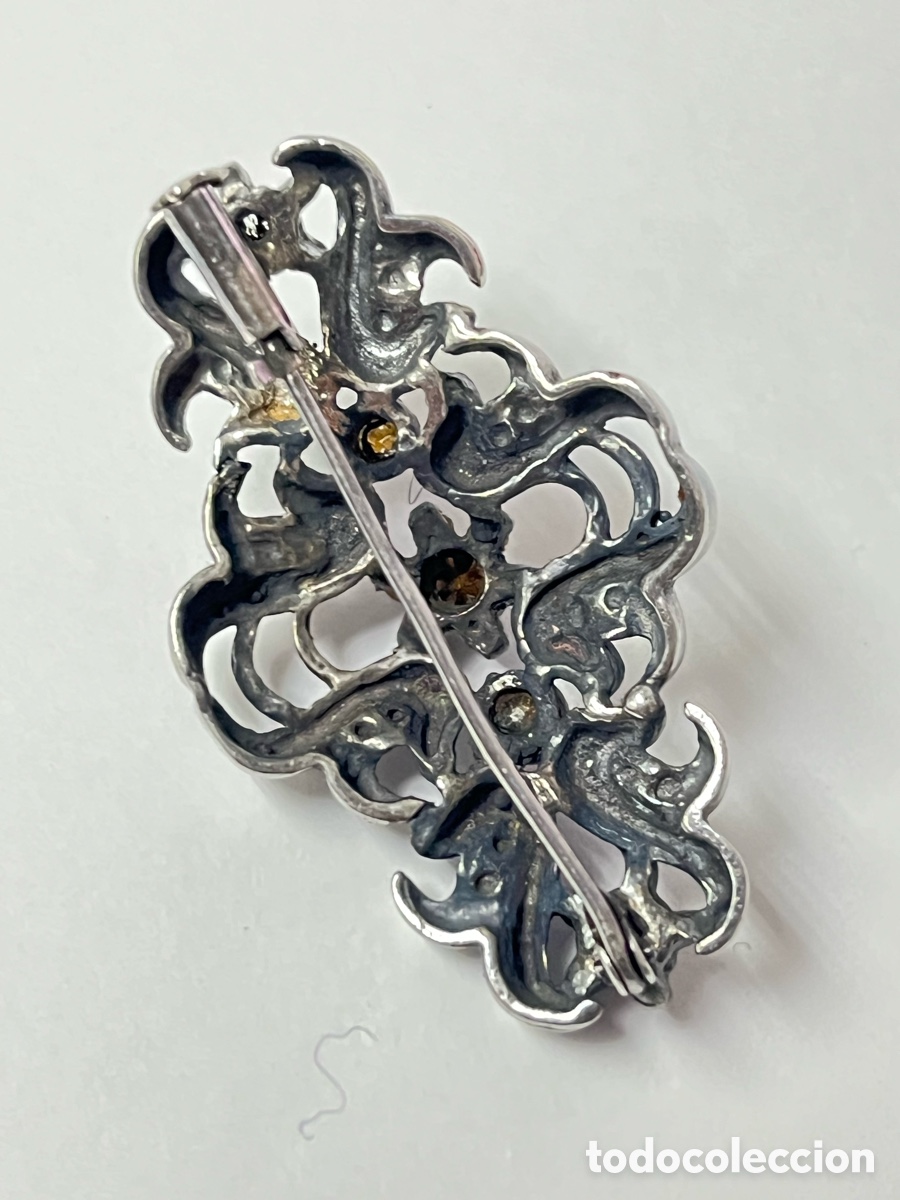 Joyeria: Broche Art Deco de plata / B212 - Foto 4