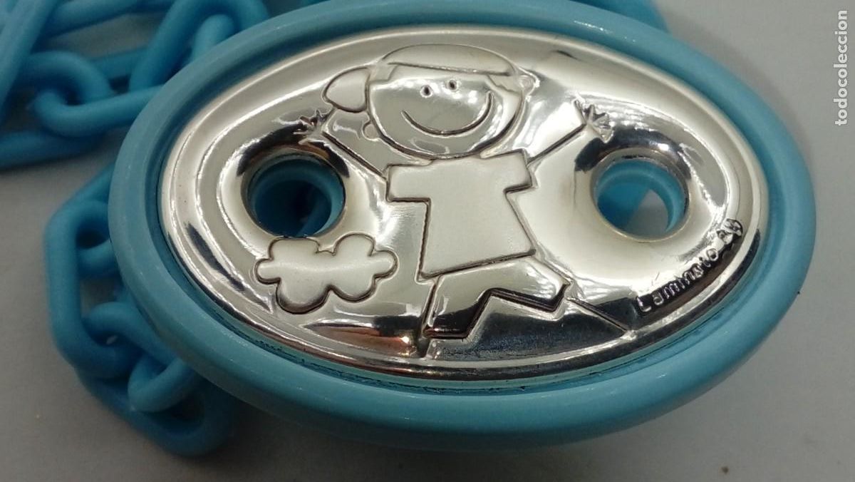 Joyeria: SUJETACHUPETES CON PLAQUITA DE PLATA - Foto 1