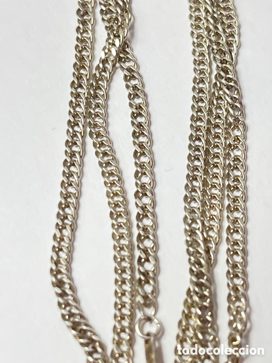 Joyeria: Cadena de plata -70cm -tipo de eslab&oacute;n barbada /CA356 - Foto 5