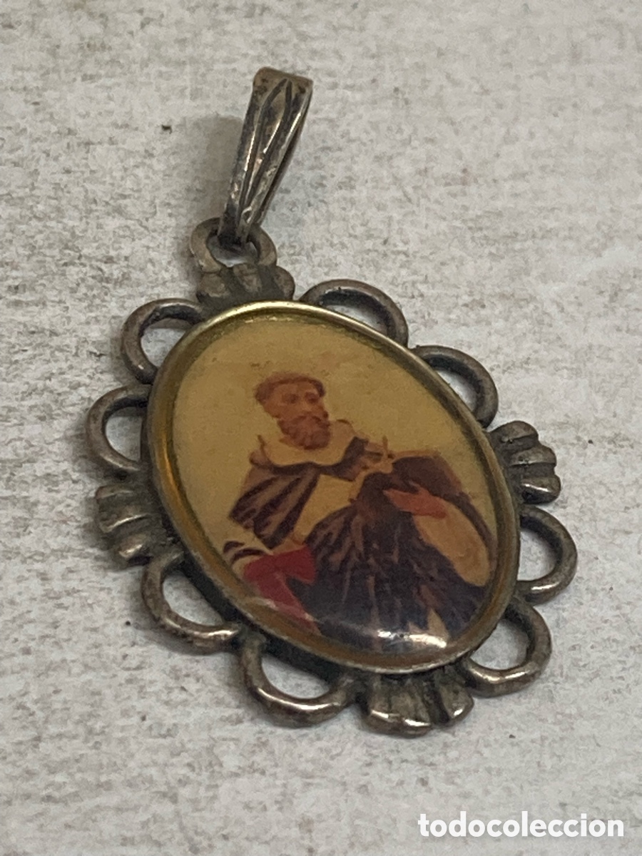 Joyeria: Colgante de plata religiosa C463 - Foto 1