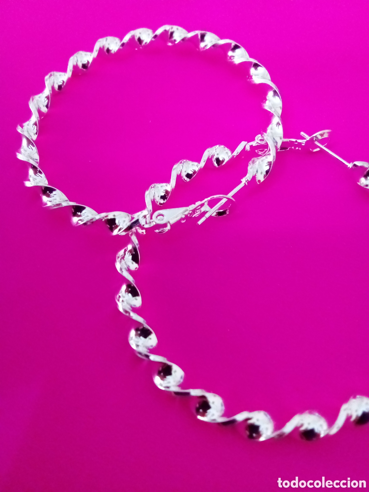 Joyeria: Pendientes ba&ntilde;o plata 925 - Foto 3