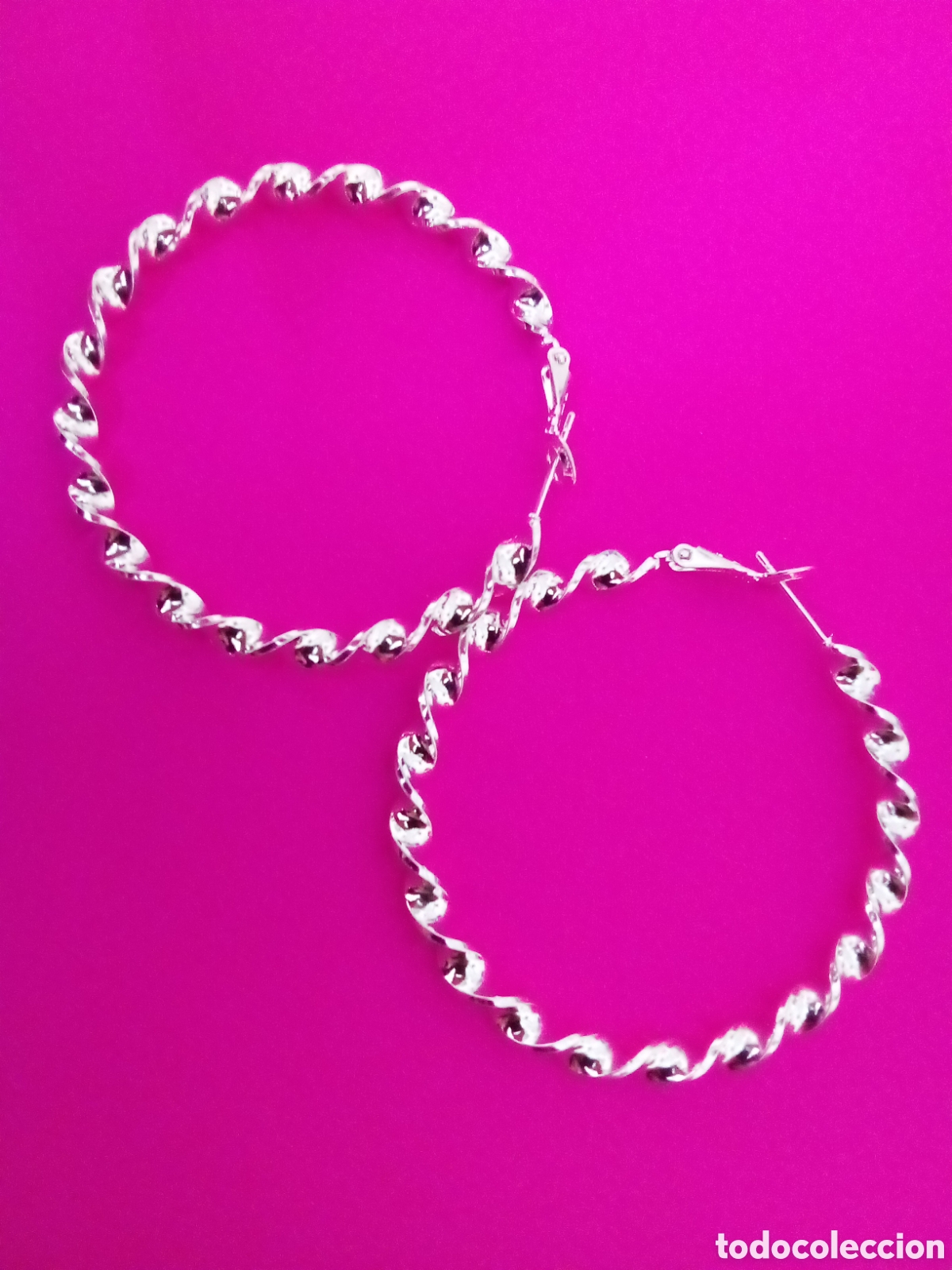 Joyeria: Pendientes ba&ntilde;o plata 925 - Foto 1