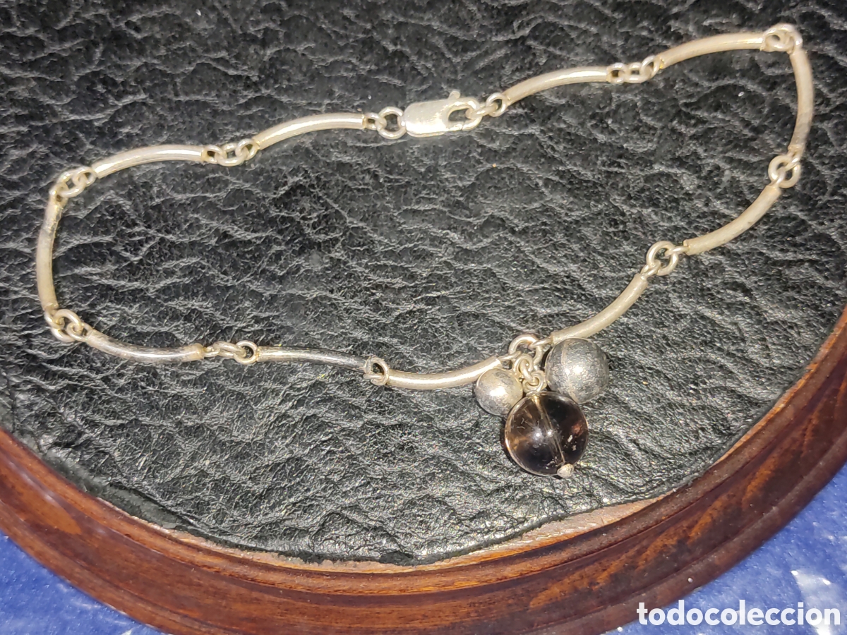 Joyeria: Pulsera para el tobillo de plata contrastada. - Foto 2