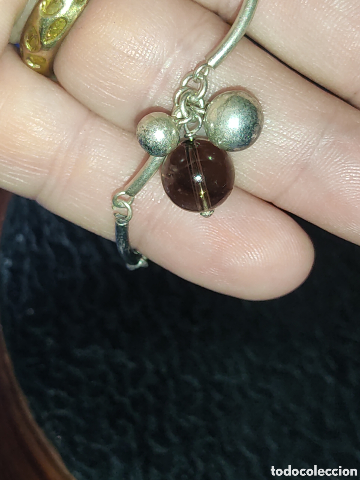 Joyeria: Pulsera para el tobillo de plata contrastada. - Foto 3