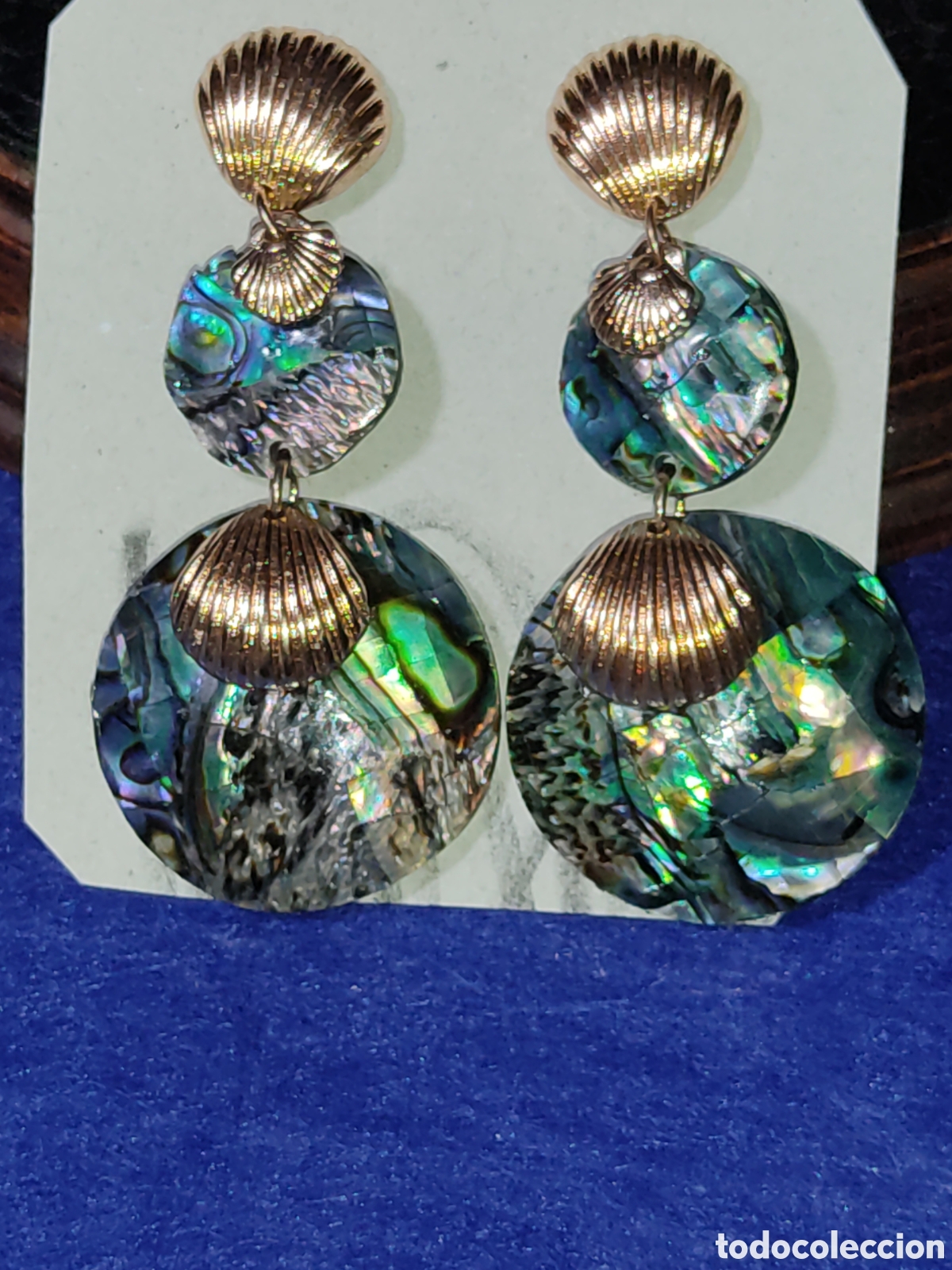 Joyeria: Pendientes de n&aacute;car & &Aacute;valon. - Foto 7