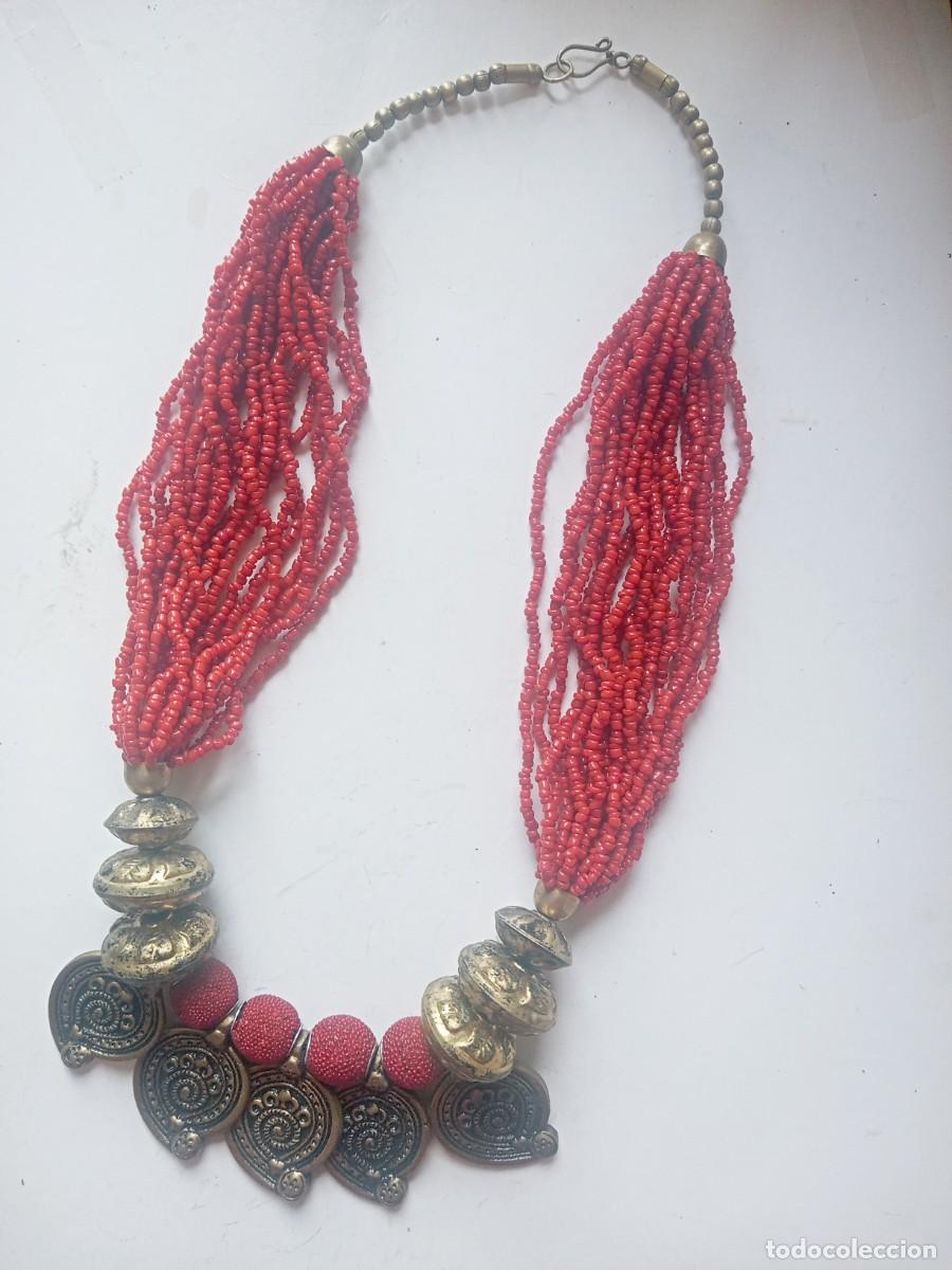 Joyeria: BONITO COLLAR. ( CORAL ? )ANTIGUO - Foto 4