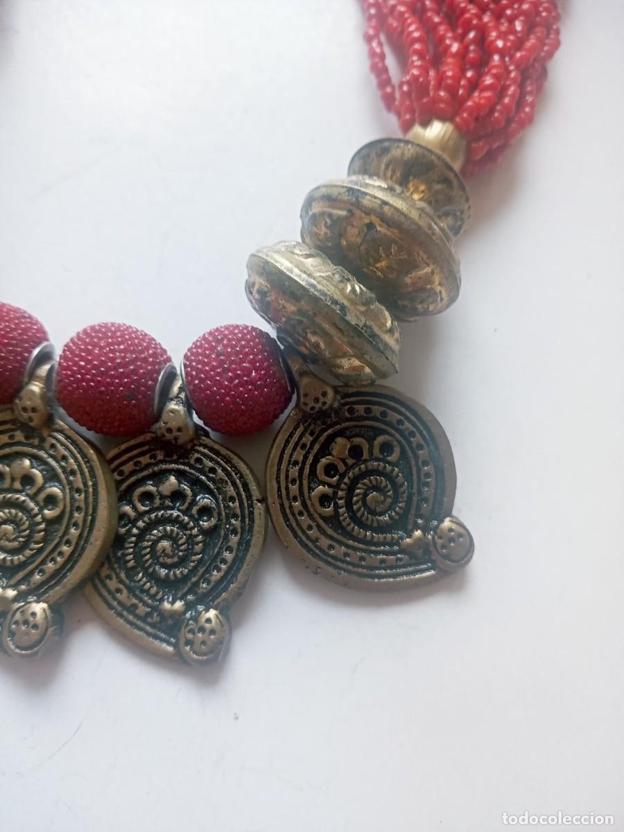 Joyeria: BONITO COLLAR. ( CORAL ? )ANTIGUO - Foto 8