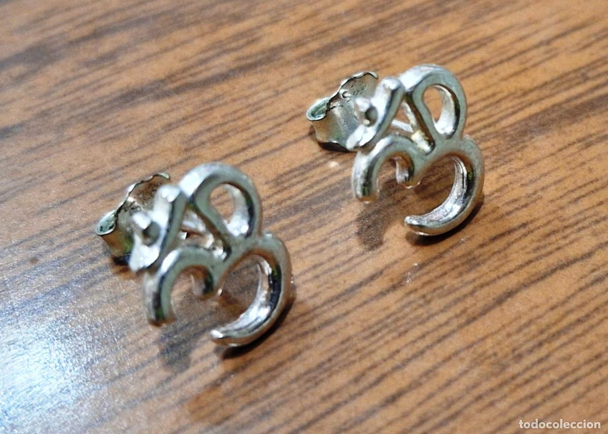 Joyeria: colgante pendientes om en plata de ley macizo - Foto 4