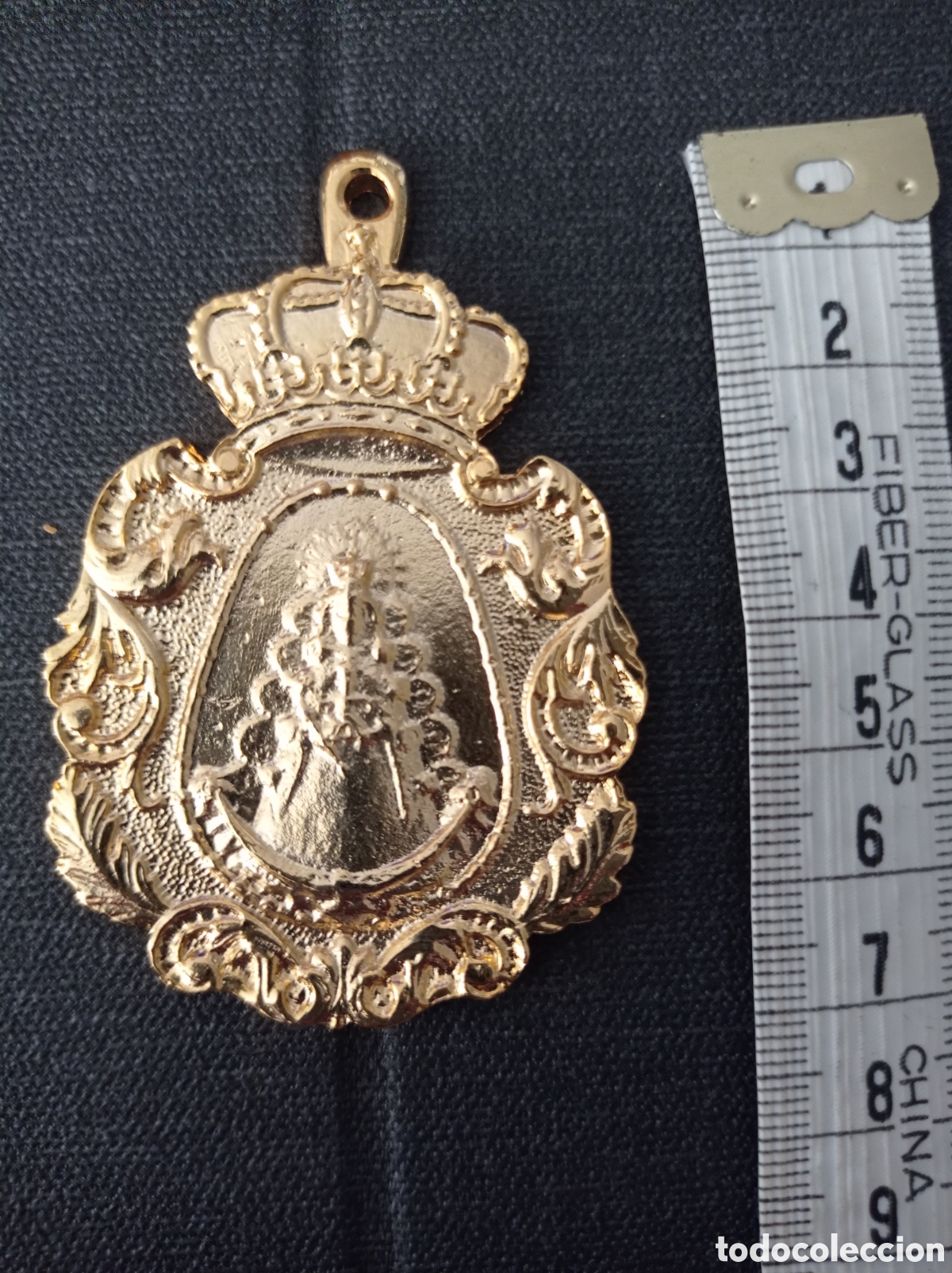 Joyeria: Medalla virgen del roc&iacute;o hermandad de Benacaz&oacute;n - Foto 1