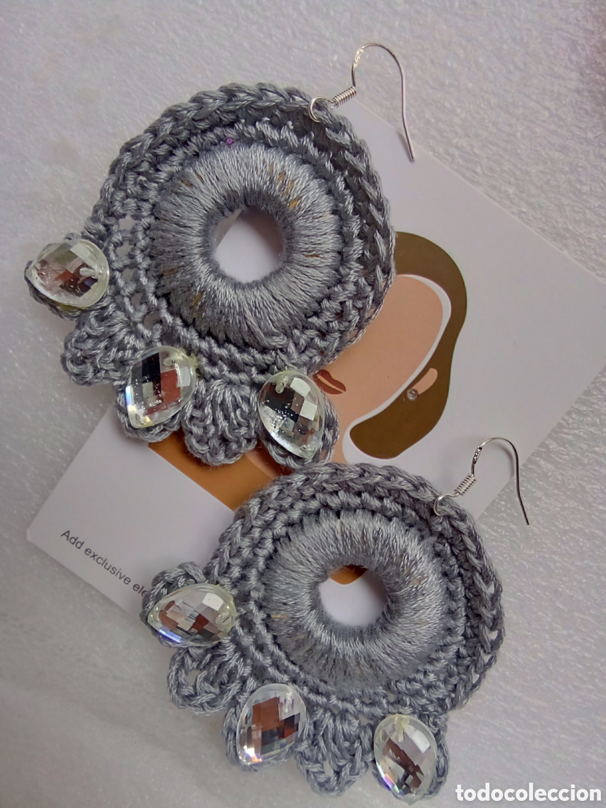 Joyeria: Pendientes enganche chapdo en plata 925 - Foto 2