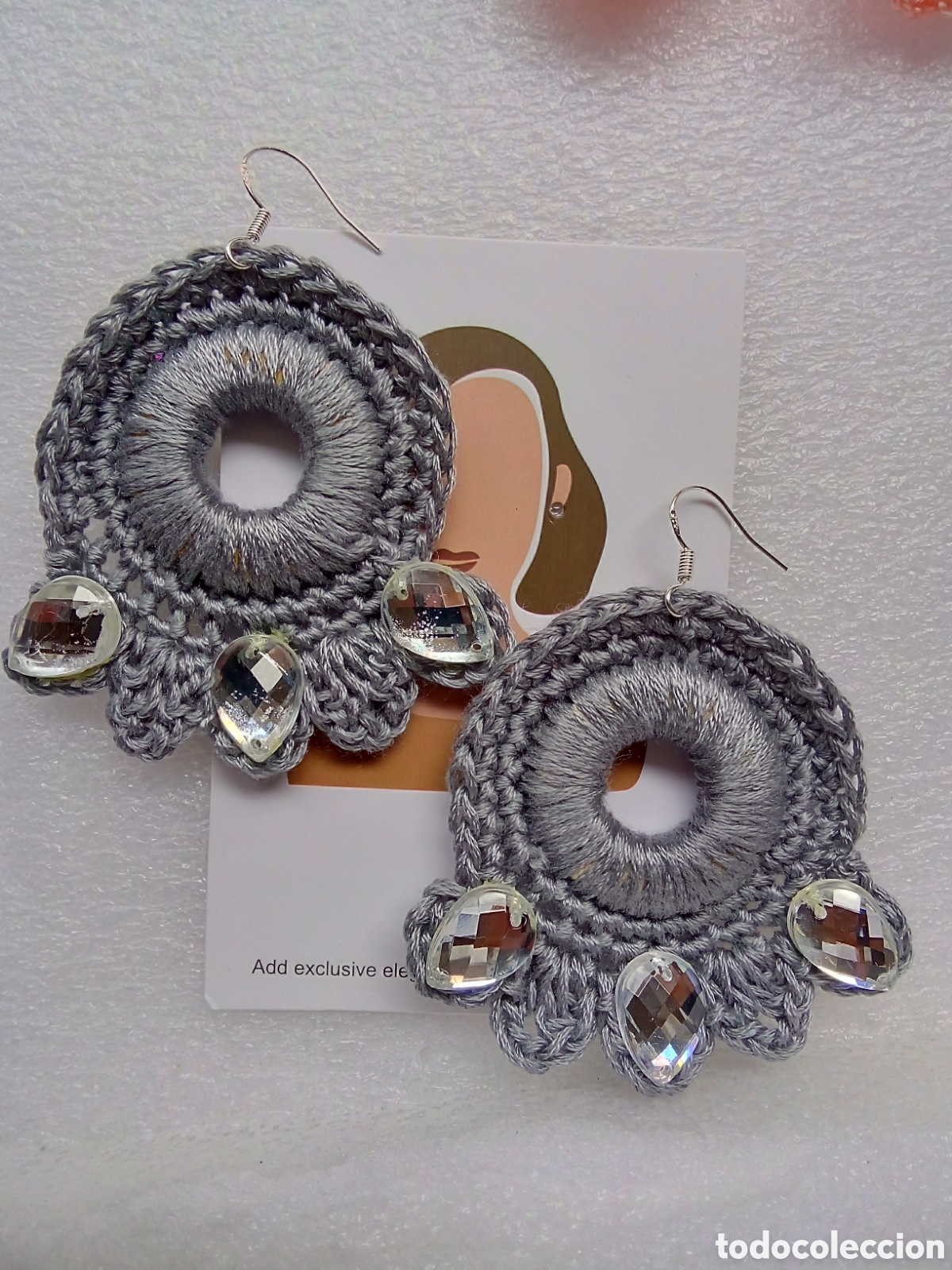 Joyeria: Pendientes enganche chapdo en plata 925 - Foto 3
