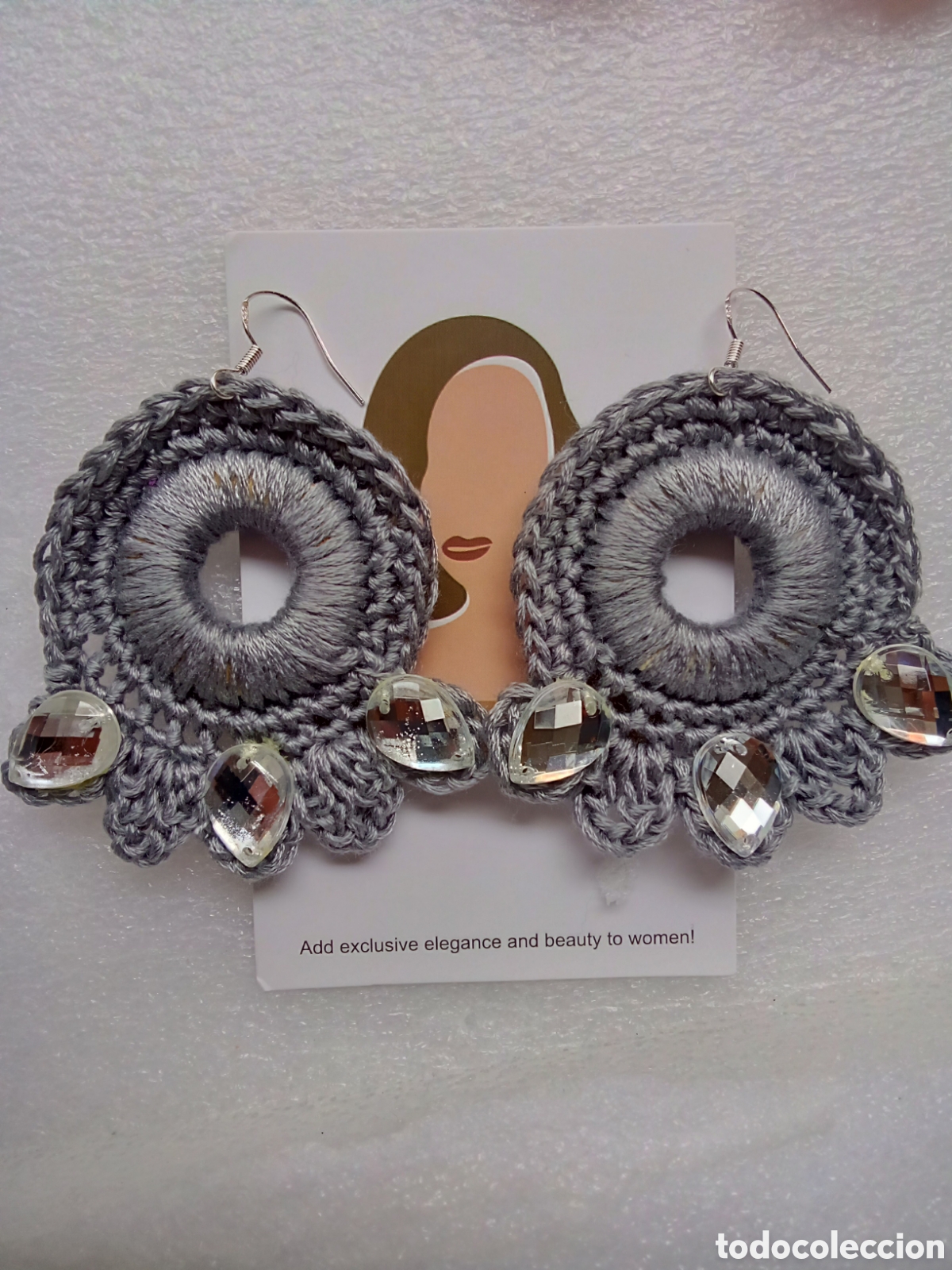 Joyeria: Pendientes enganche chapdo en plata 925 - Foto 1