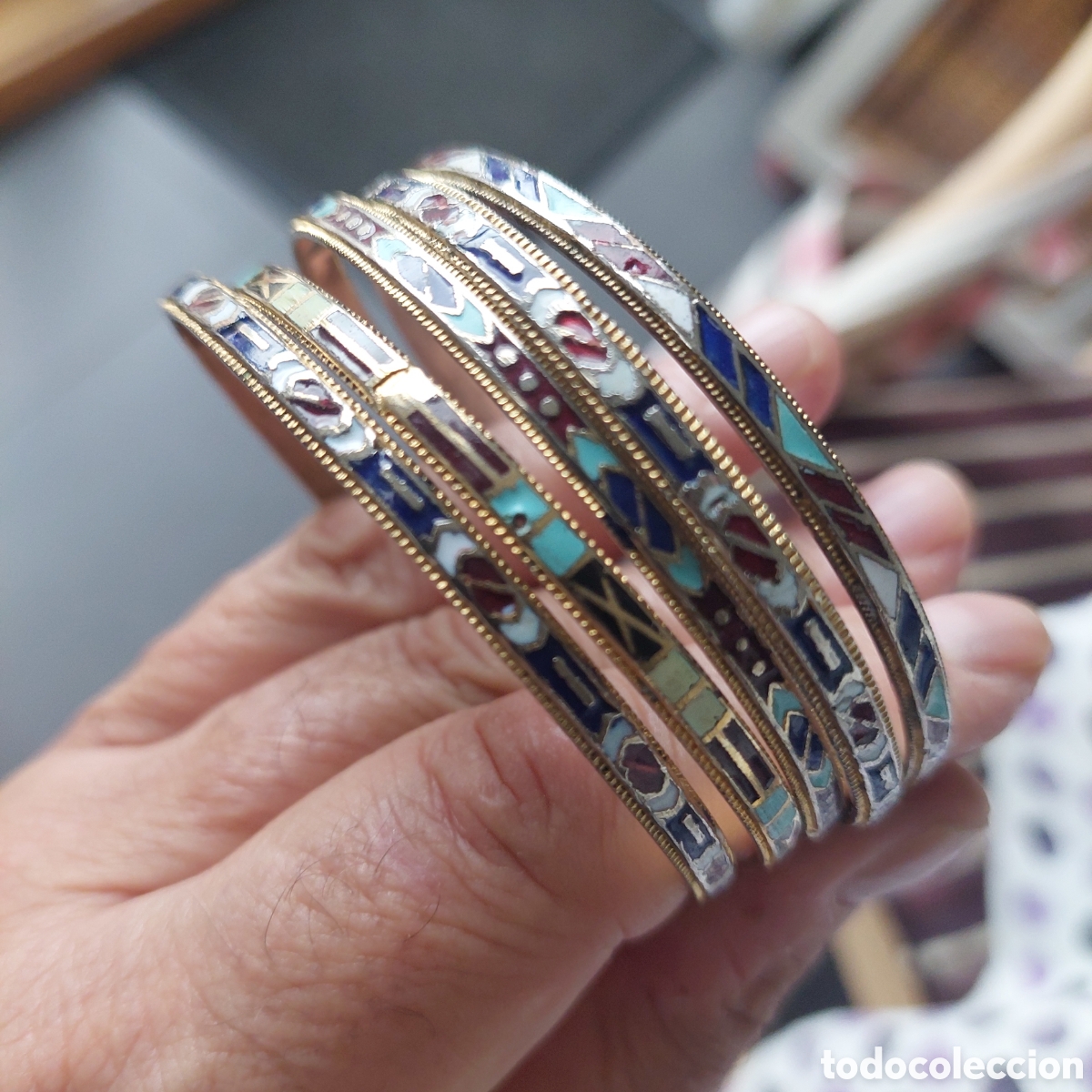 Joyeria: 5 pulseras pintadas esmalt - Foto 2