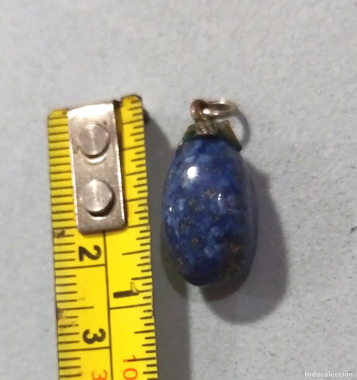 Joyeria: Colgante con piedra lapisl&aacute;zuli. - Foto 2