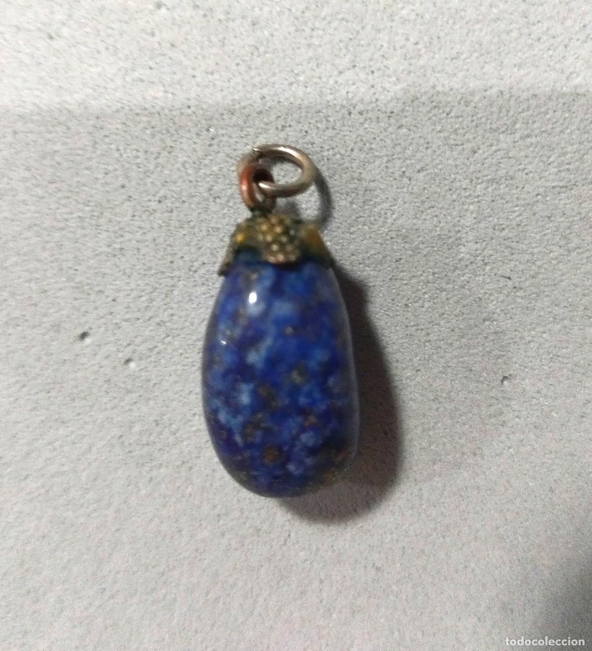 Joyeria: Colgante con piedra lapisl&aacute;zuli. - Foto 3