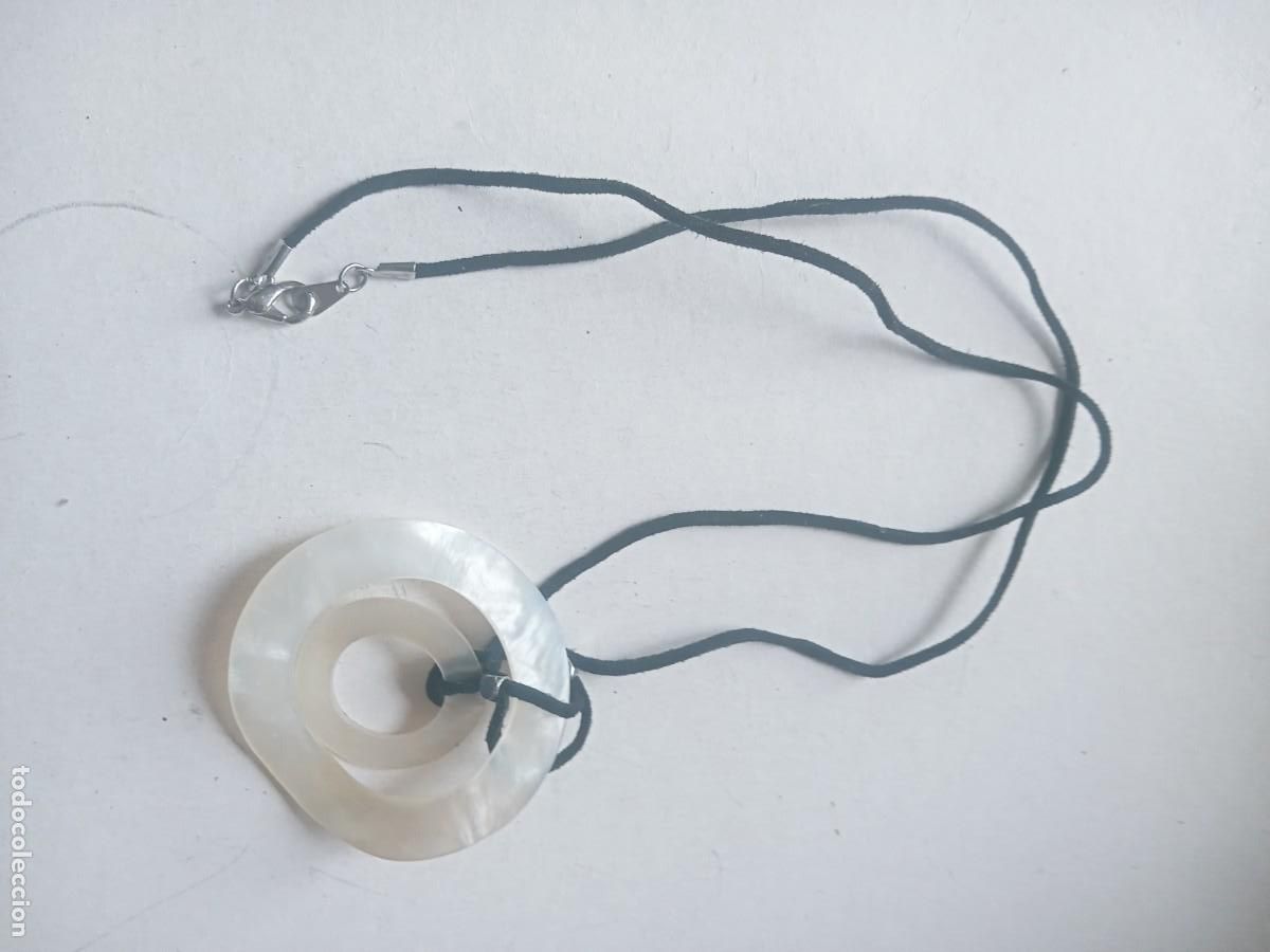 Joyeria: BONITO COLLAR ANTIGUO DE NACAR - Foto 1