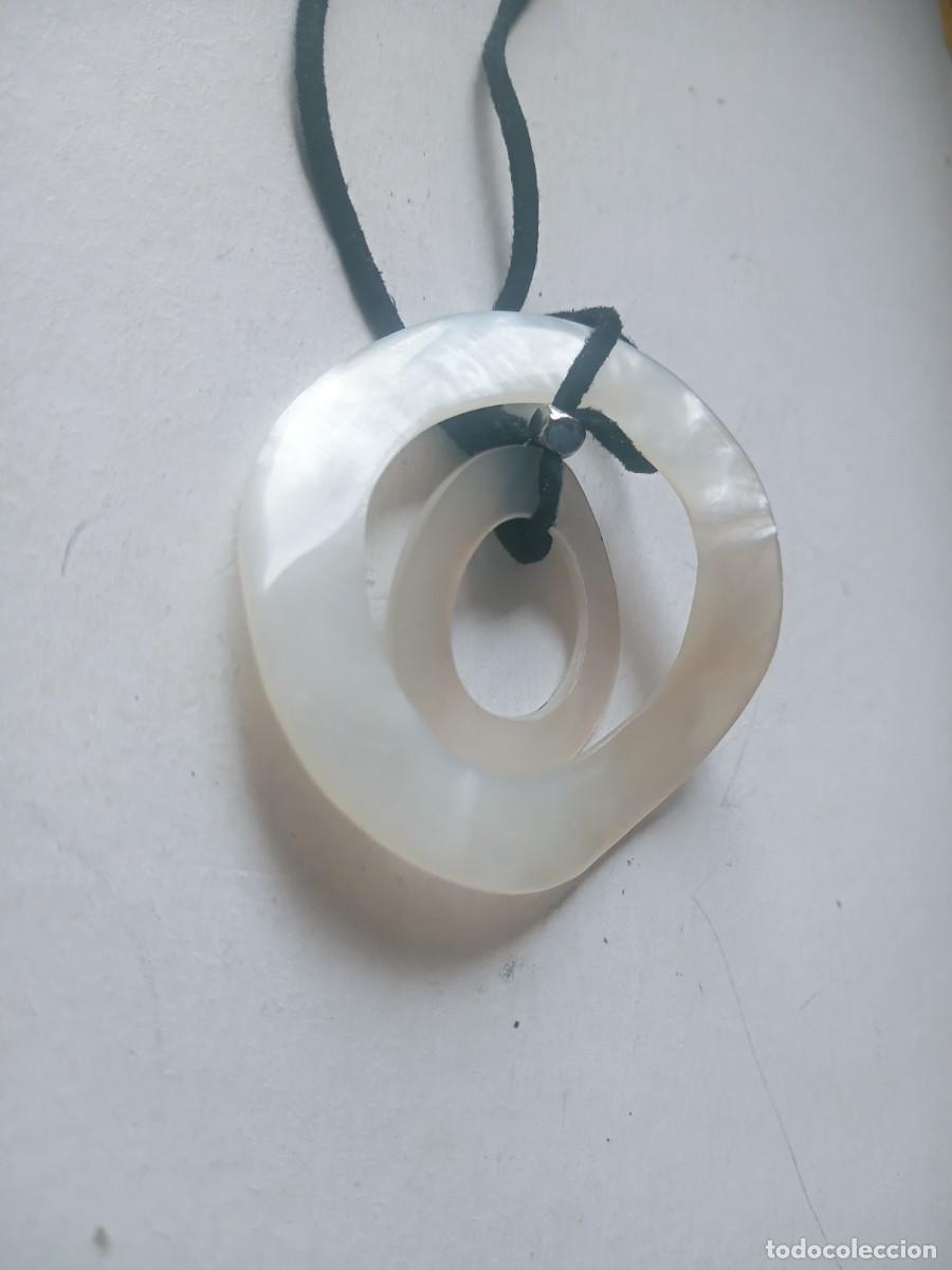 Joyeria: BONITO COLLAR ANTIGUO DE NACAR - Foto 4