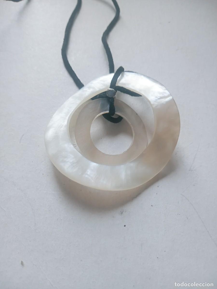 Joyeria: BONITO COLLAR ANTIGUO DE NACAR - Foto 6
