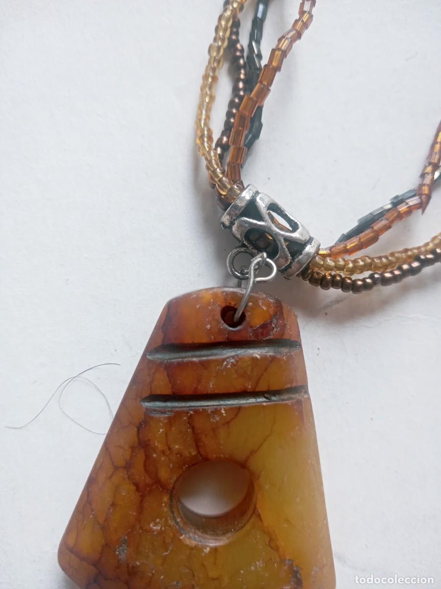 Joyeria: BONITO COLLAR ANTIGUO CON PIEDRA - Foto 3