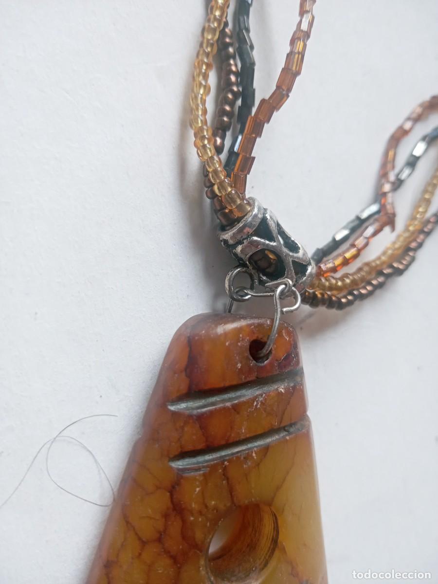 Joyeria: BONITO COLLAR ANTIGUO CON PIEDRA - Foto 6