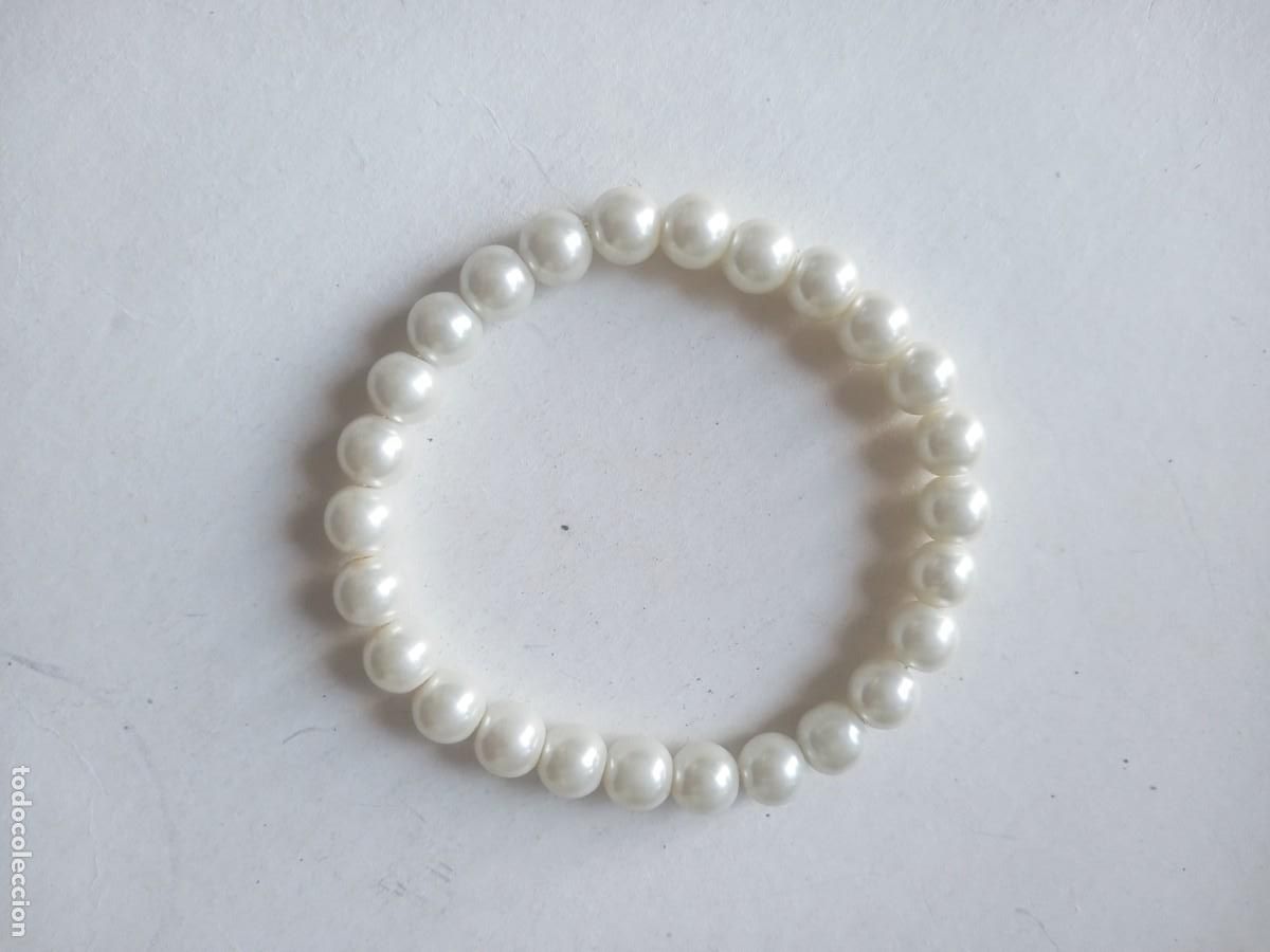 Joyeria: BONITA PULSERA ANTIGUA DE PERLAS - Foto 1