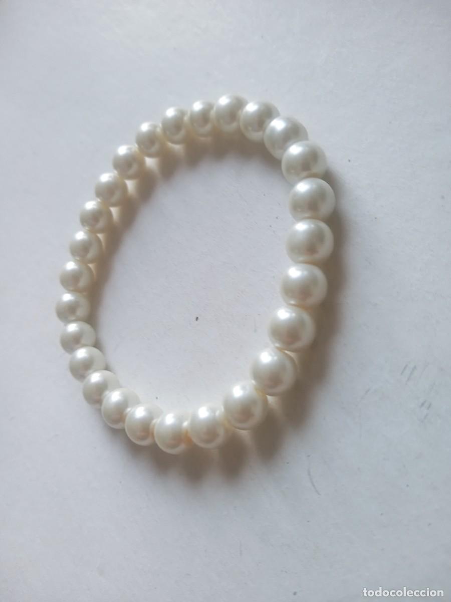 Joyeria: BONITA PULSERA ANTIGUA DE PERLAS - Foto 2