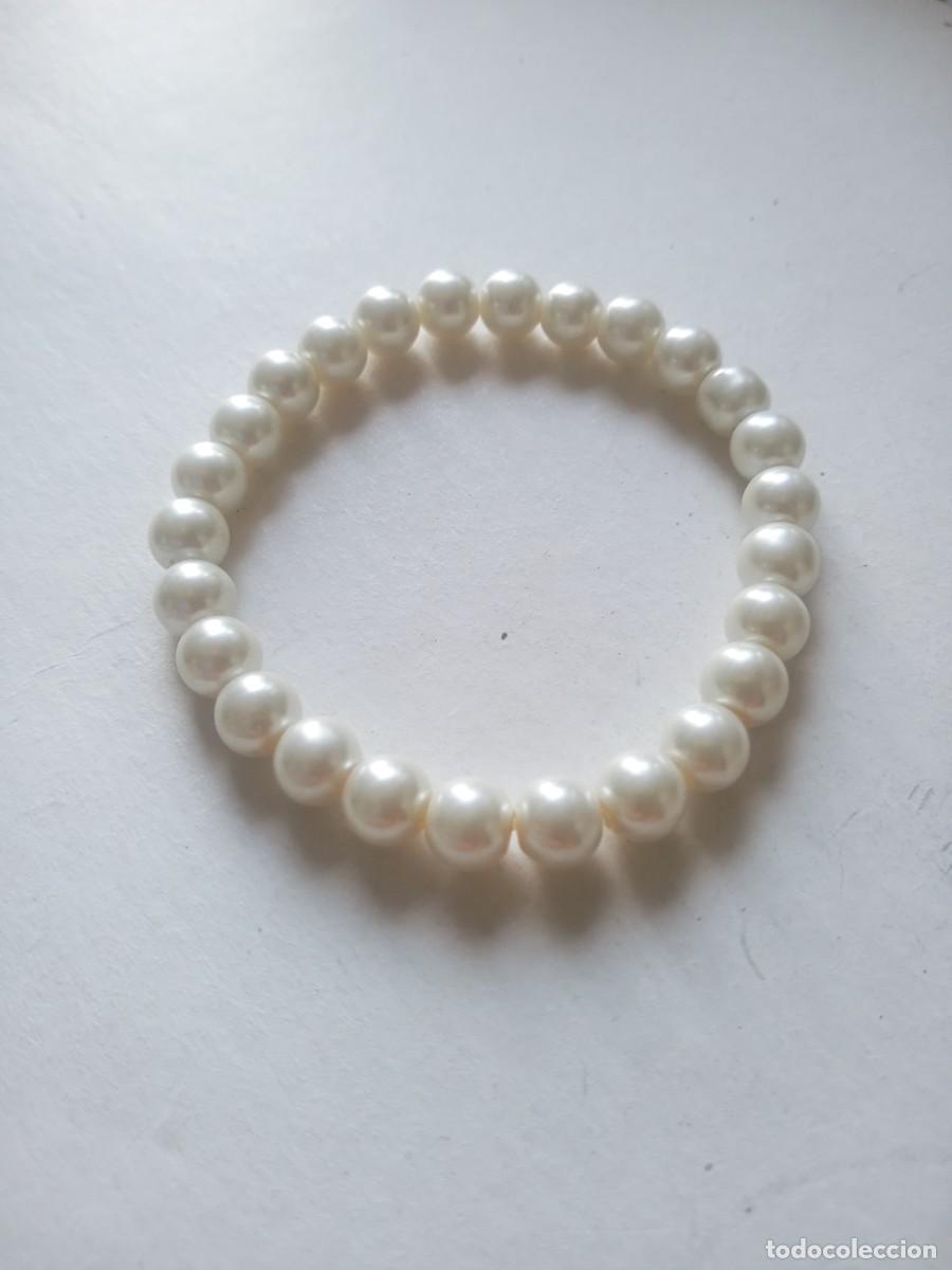 Joyeria: BONITA PULSERA ANTIGUA DE PERLAS - Foto 3