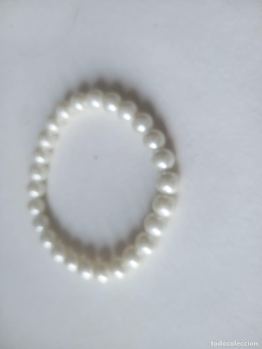Joyeria: BONITA PULSERA ANTIGUA DE PERLAS - Foto 4