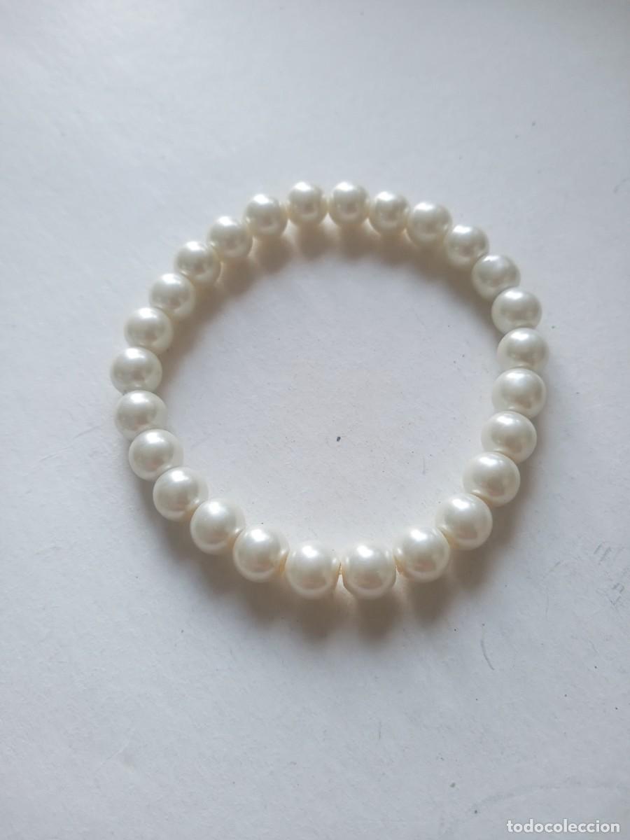 Joyeria: BONITA PULSERA ANTIGUA DE PERLAS - Foto 5
