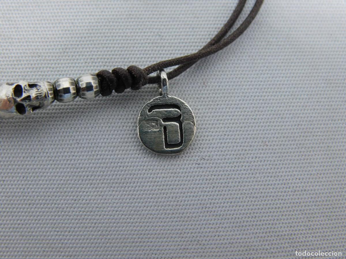 Joyeria: PULSERA CON CALAVERAS DE PLATA - Foto 5