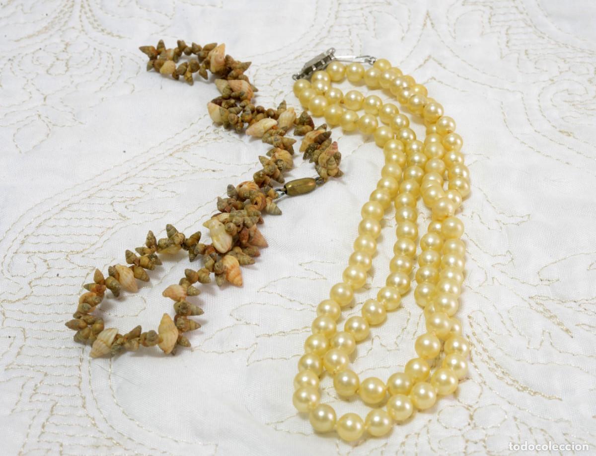Joyeria: LOTE DE COLLAR Y GARGANTILLA, VINTAGE - Foto 1