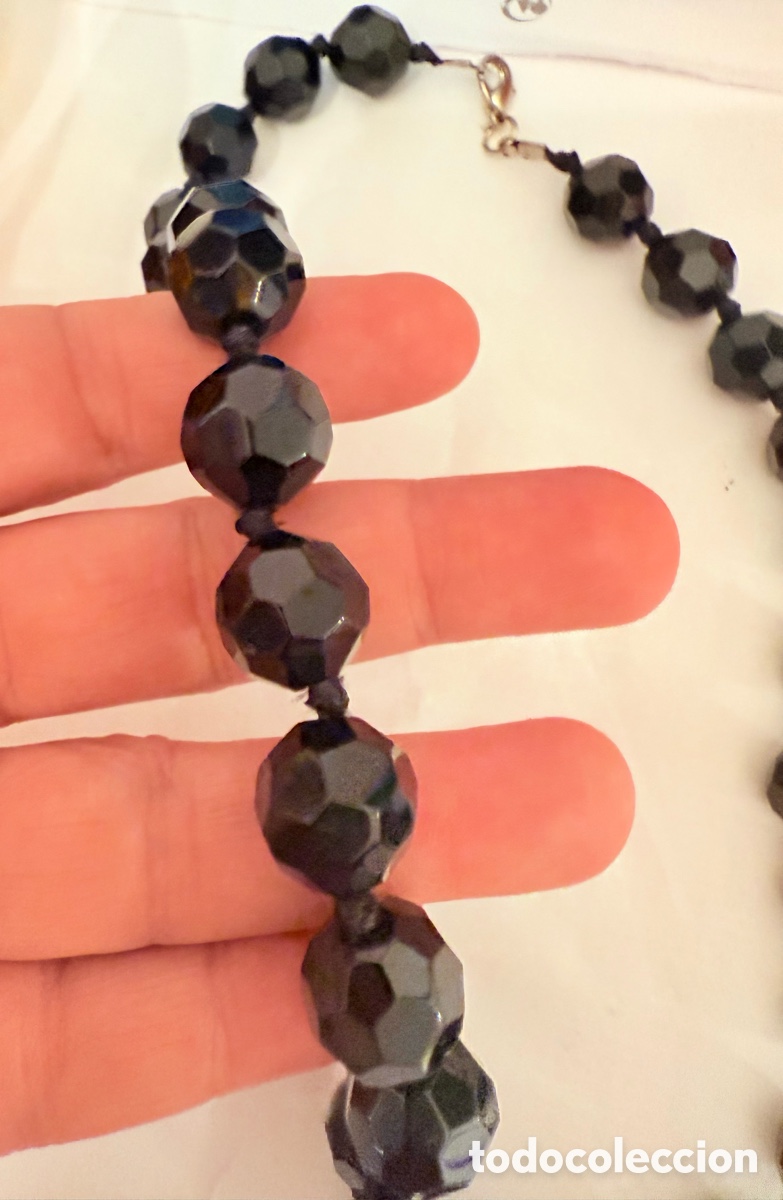 Joyeria: Collar bolas negras preciosas - Foto 2