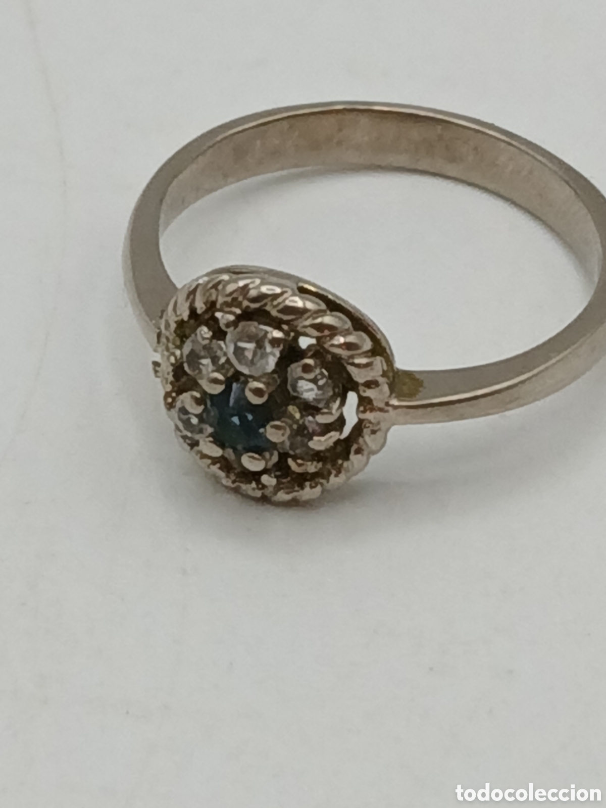 Joyeria: Anillo oro blanco 9quilates y cuarzo - Foto 3