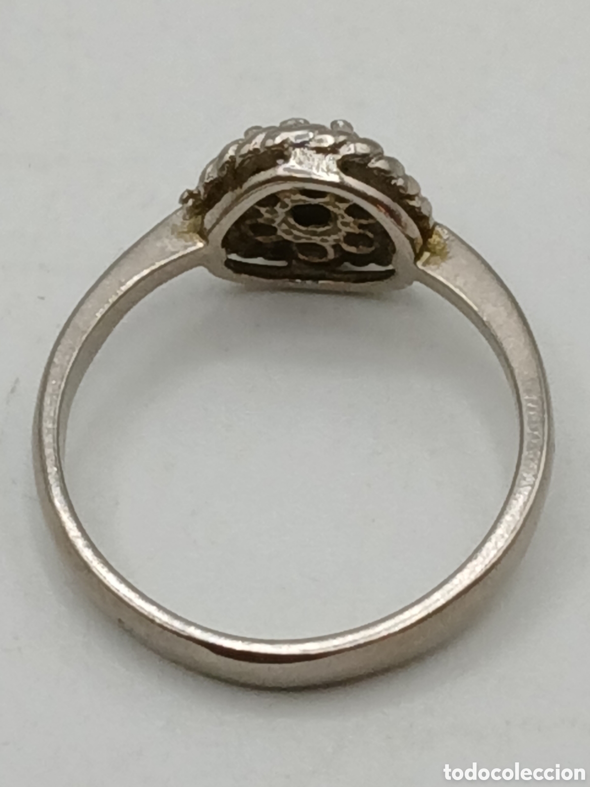 Joyeria: Anillo oro blanco 9quilates y cuarzo - Foto 4