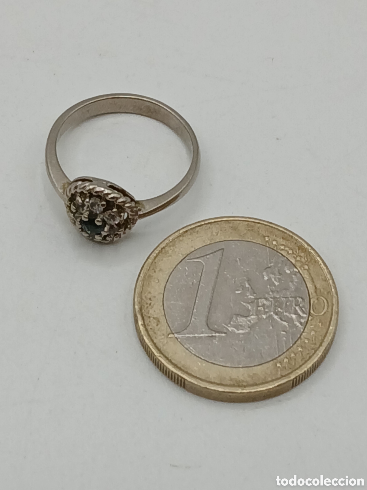 Joyeria: Anillo oro blanco 9quilates y cuarzo - Foto 5