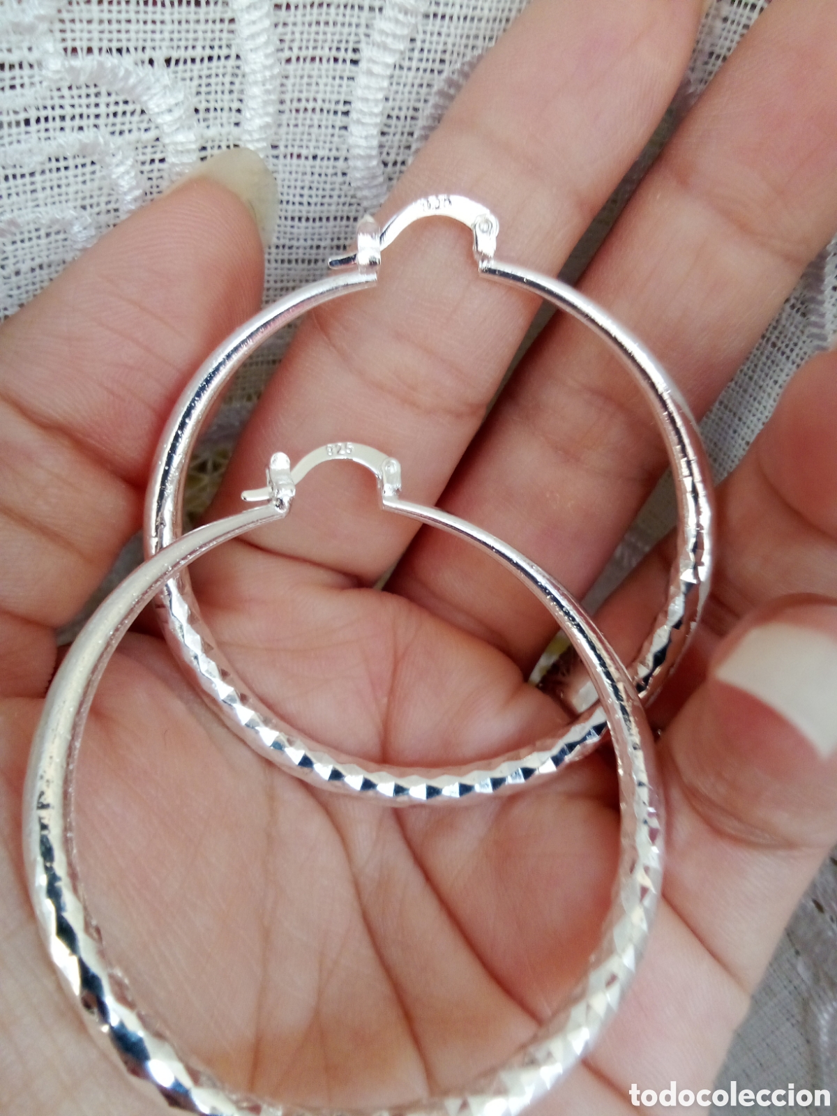 Joyeria: Aros chapd en plata de ley - Foto 1