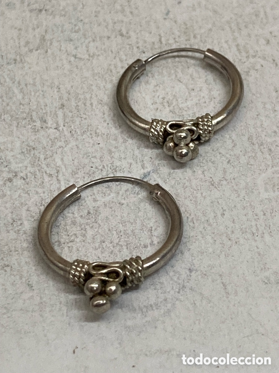 Joyeria: Pendientes de plata P342 - Foto 1
