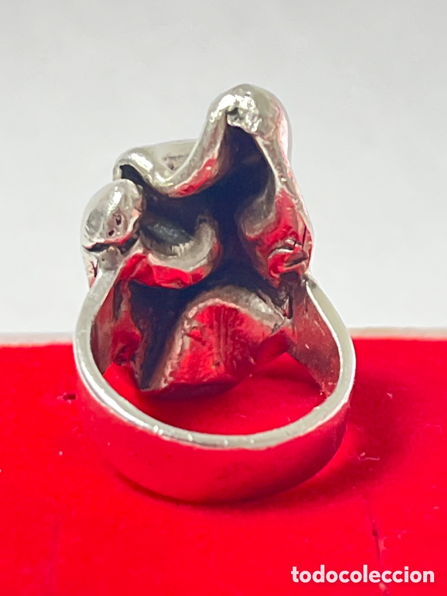 Joyeria: Anillo de plata modernista /S328 - Foto 5