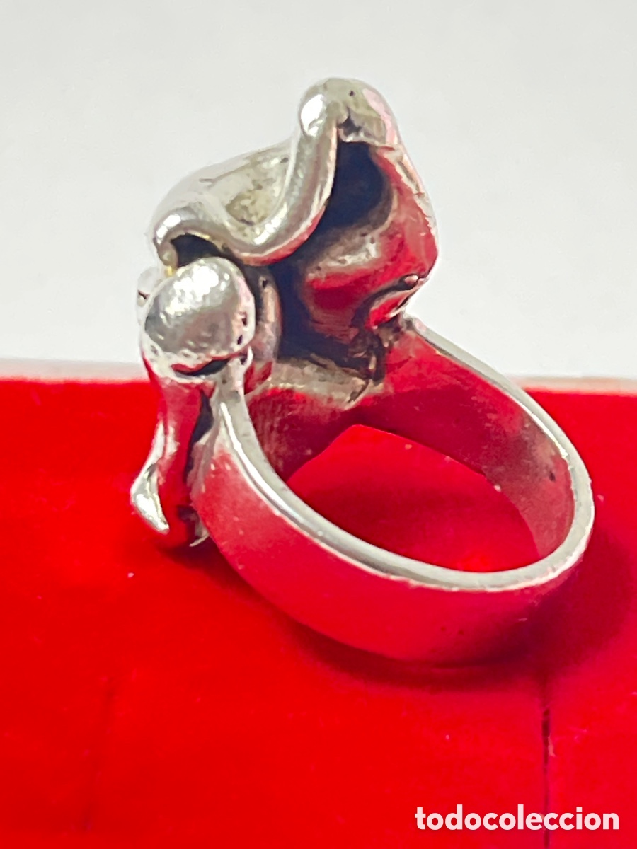 Joyeria: Anillo de plata modernista /S328 - Foto 6