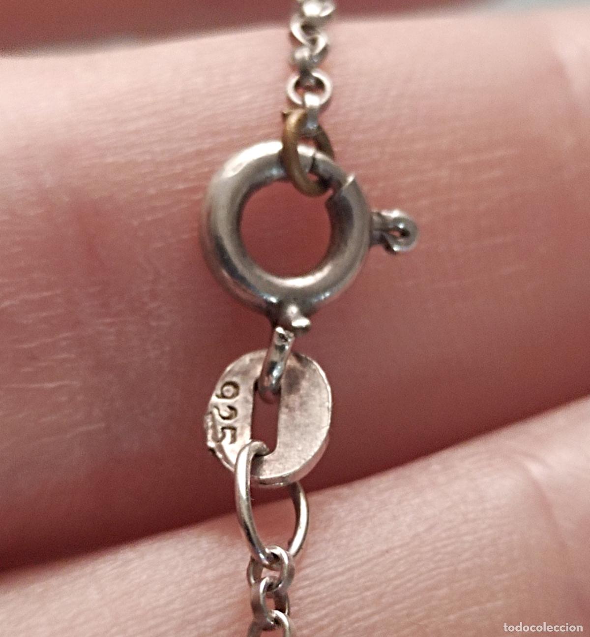 Joyeria: Cadena con colgante de plata de ley contrastada. - Foto 2