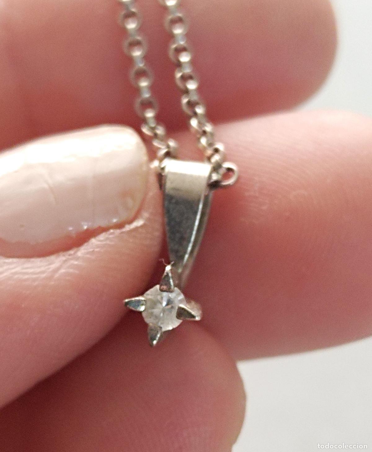 Joyeria: Cadena con colgante de plata de ley contrastada. - Foto 4
