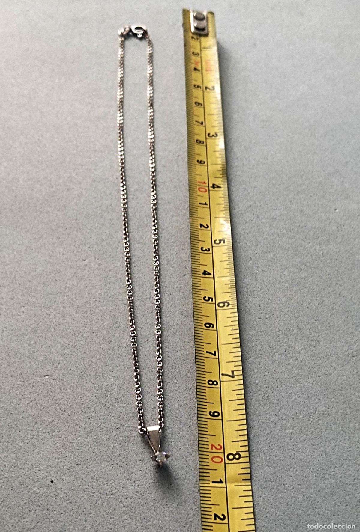 Joyeria: Cadena con colgante de plata de ley contrastada. - Foto 5