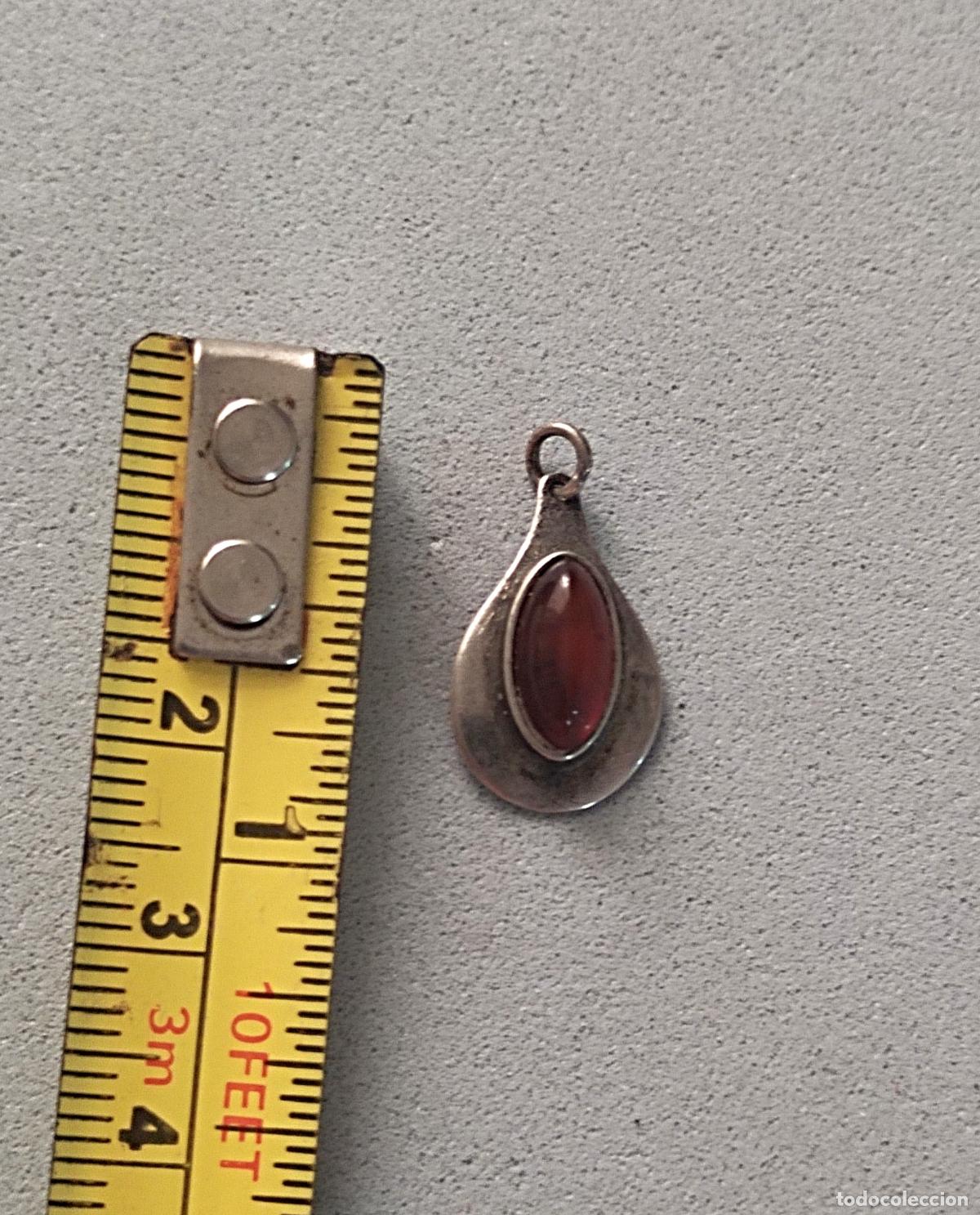 Joyeria: Colgante de plata y &aacute;mbar o simil. - Foto 3