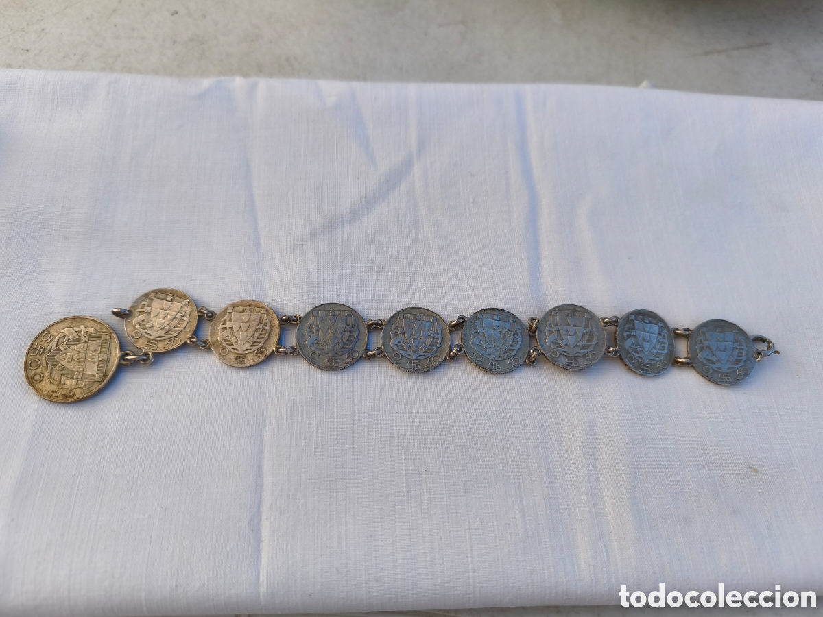 Joyeria: Pulsera de plata portuguesa - Foto 1