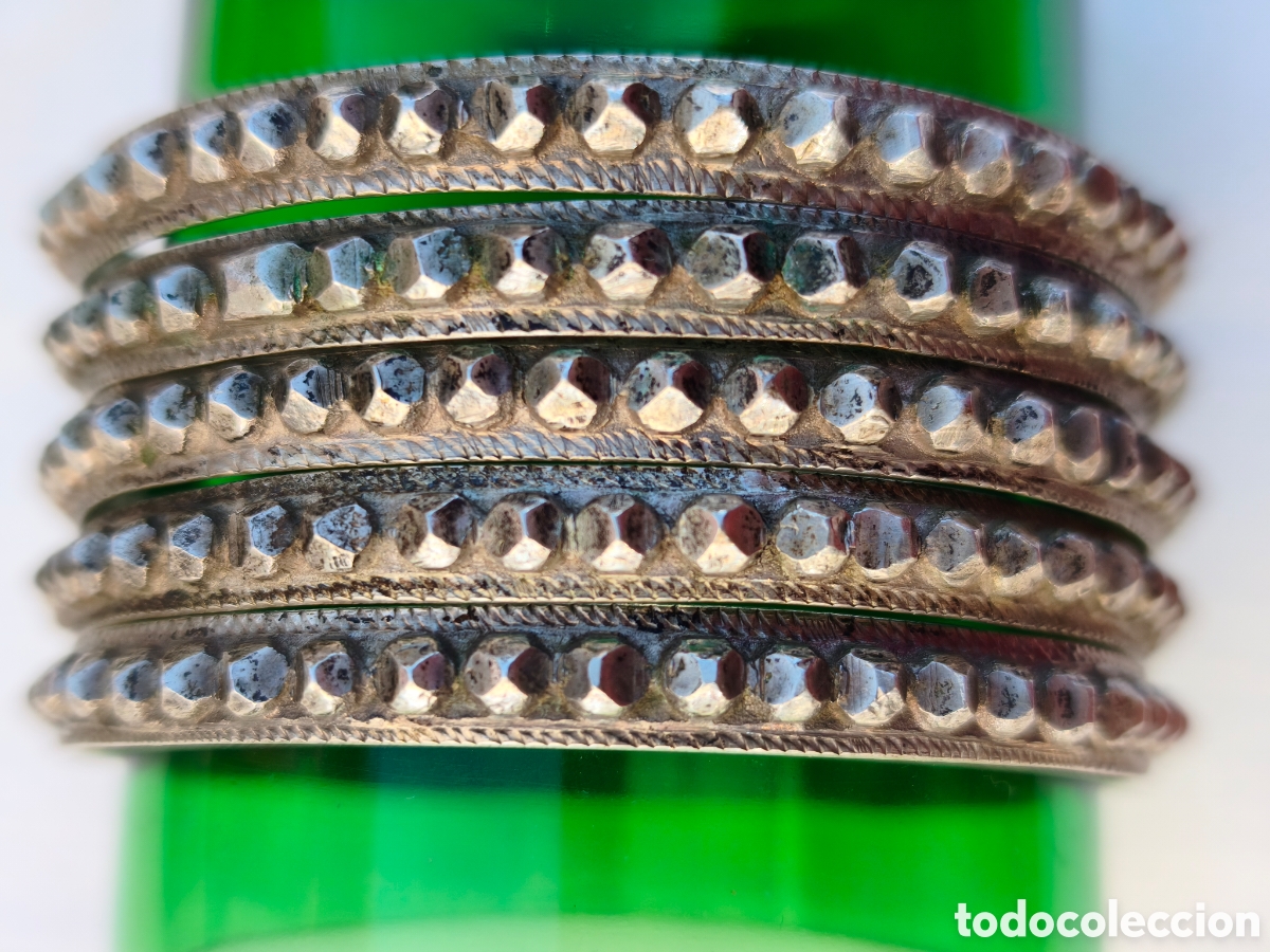 Joyeria: Bonito conjunto de pulseras de plata - Foto 3