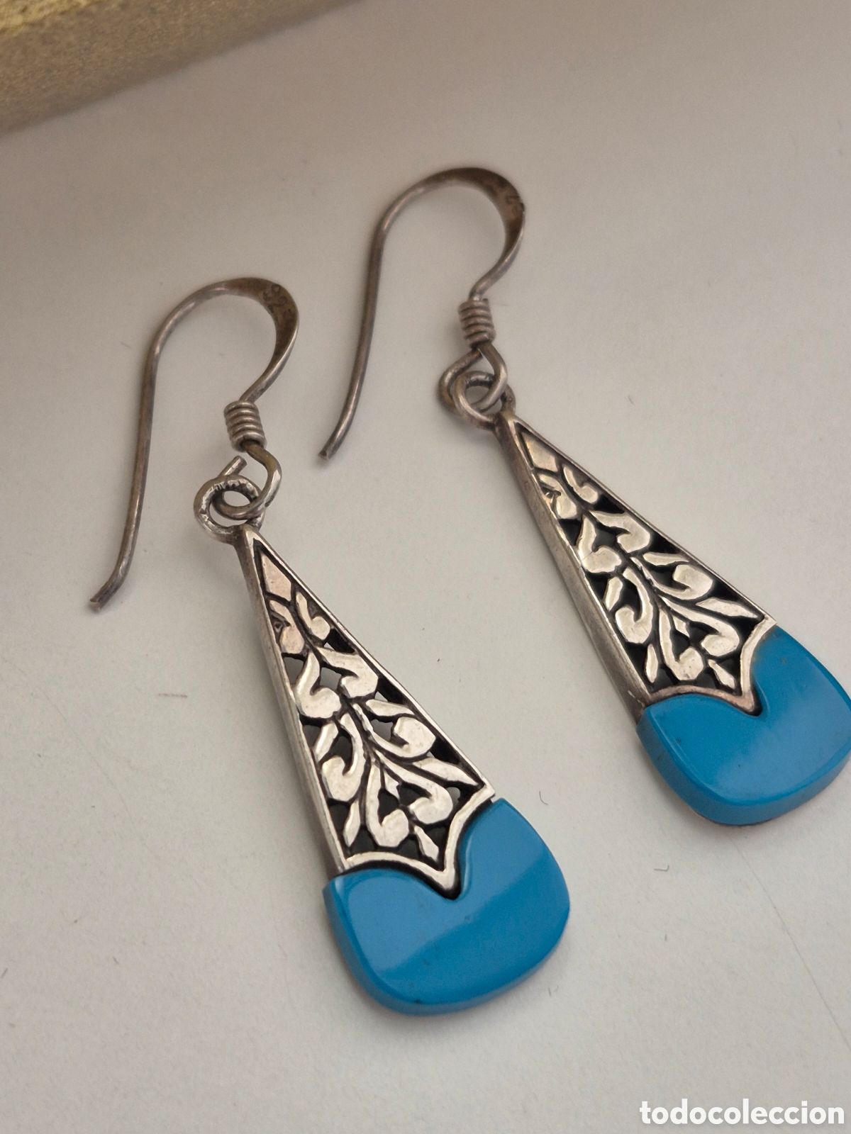 Joyeria: FABULOSOS PENDIENTES DE PLATA DE MEXICO. REF S6 MEXICO 241025 - Foto 2